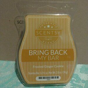 Sentsy Bring Back My Bar Frosted Ginger Cookie wax bar